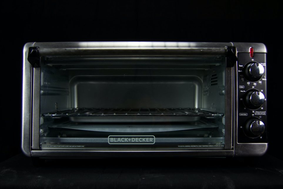 black toaster oven